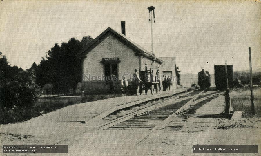 Postcard: Boston & Maine Station, Silver Lake, New Hampshire